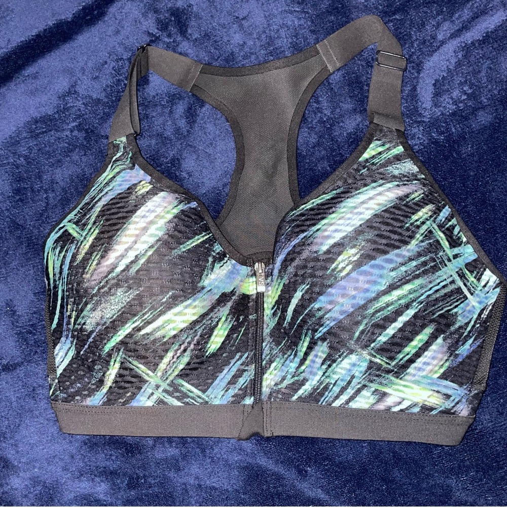 victoria secret zipper sports bra
